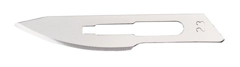 Scalpel blades, type 23, Sterile, 100 unit(s)