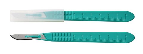 Disposable scalpel, Sterile, type 10, 10 unit(s)