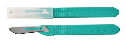 Disposable scalpel, Sterile, type 22, 10 unit(s)