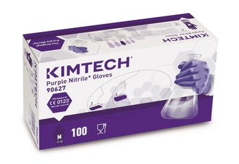 KIMTECH Purple Nitrile, Disposable protective gloves L 240 mm, M, 100 unit(s)