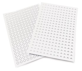 A4 cryogenic labels, white, Ø 10 mm, 20 sheet(s)