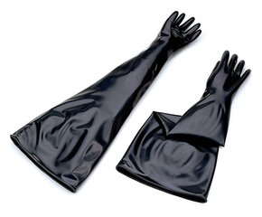 Honeywell Neoprene Glovebox Gloves, Spec. h, port 203mm, 0.76mm thick, sz.10