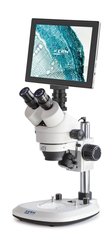 Stereo zoom microscope OZL 464, trinocular, set with tablet, 1 unit(s)