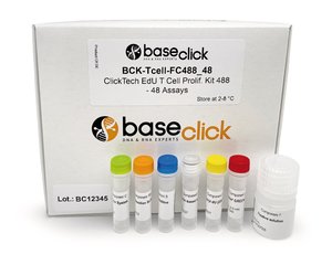 ClickTech EdU T Cell Proliferation Kit 488, For 192 assays., for Flow Cytometry