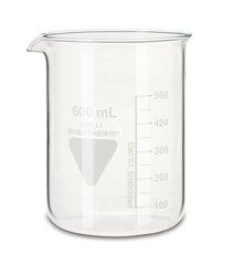 RASOTHERM beaker, short, 600 ml, 10 unit(s)