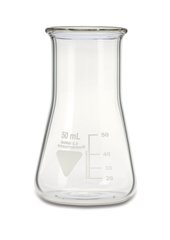 RASOTHERM wide-neck Erlenmeyer flasks, 50 ml, 10 unit(s)