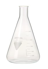 RASOTHERM narrow-neck Erlenmeyer flasks, 3000 ml, 1 unit(s)