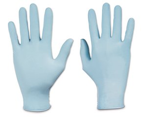 Dermatril 740 disposable gloves, Nitrile, blue, size 9, 100 unit(s)