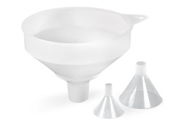 Rotilabo®-powder funnel set, 6 pieces, one of each size, 1 set
