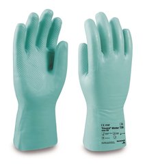 Nitrile gloves Tricotril® Winter 738, size 9, 20 pair