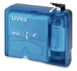 uvex eyewear cleaning station , Incl. cleaning fluid, paper and pump, 1 set