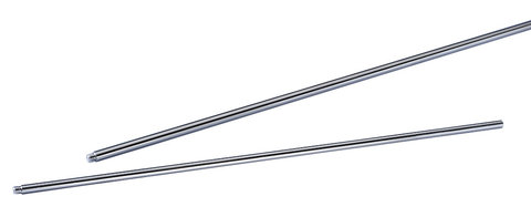 Rotilabo®-stand rod, stainless steel, thread M 10, Ø 12 mm, length 1000 mm