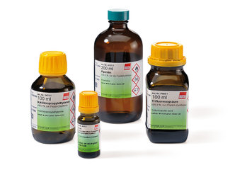 Piperidine, PEPTIPURE®, min. 99.5 %, for peptide synthesis, 200 ml, glass