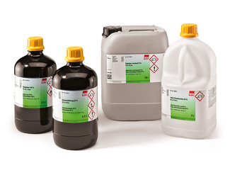 Sulphuric acid , 95-98 %, Ph.Eur., 25 l, plastic