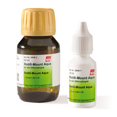 ROTI®Mount Aqua, for microscopy, 50 ml, glass