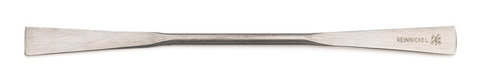 Double spatula, pure nickel, width 11 mm, length 250 mm, 1 unit(s)