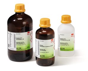 Hydrochloric acid fuming , 37 %, p.a., 2.5 l, glass