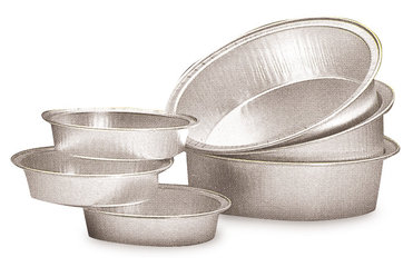 Rotilabo®-sample bowls, aluminium, 125 ml, 100 unit(s)