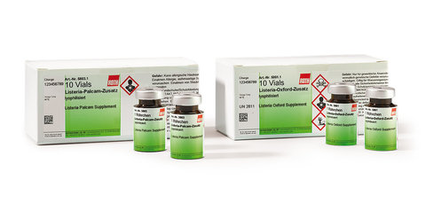 Listeria Palcam Supplement, lyophilised, 10 unit(s), glass