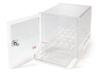 Rotilabo®-drying cabinet, acrylic glass, L 410 x W 305 x H 175 mm, 1 unit(s)