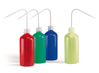 Rotilabo®-wash bottle assortment,, 500 ml, 4 piece, 1 set