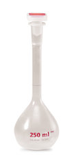 Volumetric flasks class B crystal clear, 250 ml, 19/26