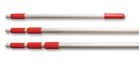 Rotilabo®-telescope rod, aluminium, adjustable length from 1.0 - 3.0 m