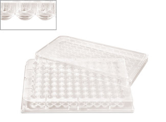 Rotilabo®-microtest plates, U-profile, PS, L 128 x W 85 x H 15 mm, 100 unit(s)