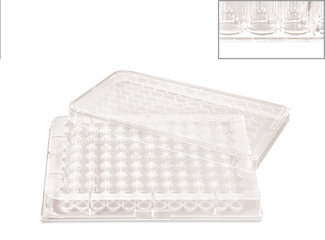 Rotilabo®-microtest plates, F-profile, PS, L 128 x W 85 x H 15 mm, 100 unit(s)