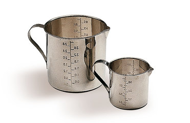 Rotilabo®-measuring beaker, stainless steel 18/10, cylindric, 5.0 l, 1 unit(s)