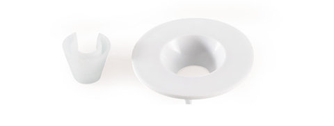 Rotilabo®-funnel holder, PP, for 1 funnel Ø from 50 - 120 mm, 1 unit(s)