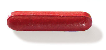 Rotilabo®-stirring magnets, red, Ø 2 mm, length 7 mm, 1 unit(s)