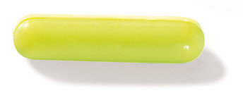 Rotilabo®-stirring magnets, yellow, Ø 3 mm, length 10 mm, 1 unit(s)