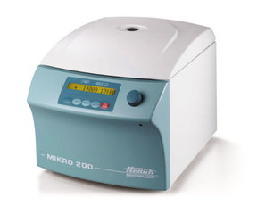 Microlitre centrifuge MIKRO 200 classic, 500-15000/min, 21 382 x g, 1 unit(s)
