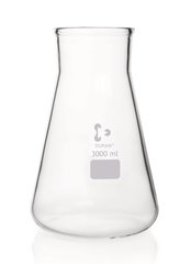 Wide neck Erlenmeyer flask, DURAN®, without scale, 3000 ml, 1 unit(s)