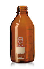 Screw neck bottle, DURAN®, amber, with PP cap, 10 ml, 10 unit(s)