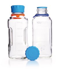 DURAN® YOUTILITY laboratory bottles, clear glass, 500 ml, GL 45, 4 unit(s)