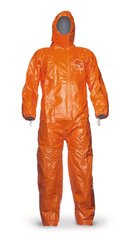 TYCHEM® 6000 F-overall, PE-spun fleece, orange, size L, 1 unit(s)