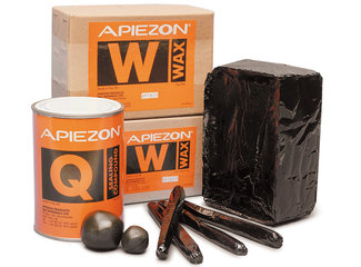 Apiezon® wax and sealing agent, ealing kitt Q, temp. range -10 to +30 °C, 1 kg