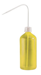 Rotilabo®-wash bottle, LDPE, yellow, 500 ml, 1 unit(s)