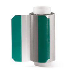 Dispenser for masking film on rolls for