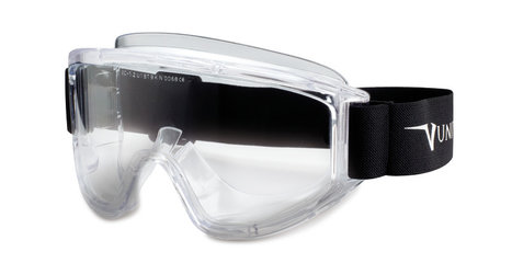 Full view goggles 601, white, gastight, 1 unit(s)