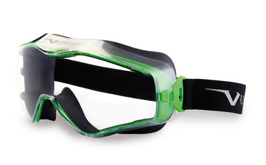 Full view goggles 6X3, indirect ventilation system, 1 unit(s)