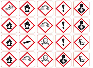 Signal words for caution/hazard, 25 sheet(s)