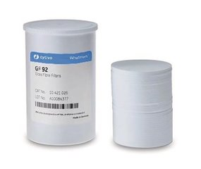 Glass fibre filter paper - round filters, type GF 92, Ø 100 mm, 100 unit(s)