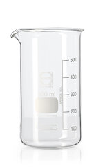 Glass beakers, high form, DURAN®, with graduation and spout, 100 ml, 10 unit(s)