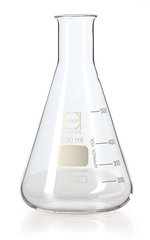 Narrow neck Erlenmeyer flasks, DURAN®, graduation, 200 ml, not in acc. with ISO
