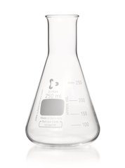 Narrow neck Erlenmeyer flasks, DURAN®, graduation, 250 ml, ISO 1773, 10 unit(s)