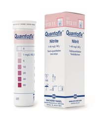Quantofix® test strips, nitrite, L 95 x W 6 mm, 0-1-5-10-20-40-80