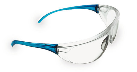 UV-safety glasses millennia® sport, acc. EN 166/170/172, frame blue, 1 unit(s)